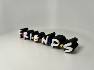 Logo 3D FRIENDS | Decoración Colección