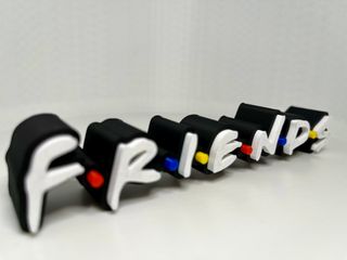 Logo 3D FRIENDS | Decoración Colección