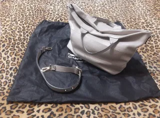 Borsa Gianni Chiarini Beige/Grigio Pelle