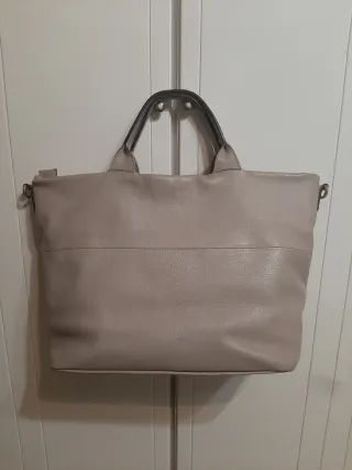 Borsa Gianni Chiarini Beige/Grigio Pelle