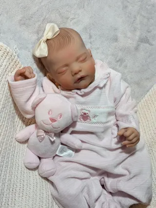 Bebé Reborn Sam Realista Económico Muñeca Niña