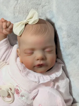 Bebé Reborn Sam Realista Económico Muñeca Niña