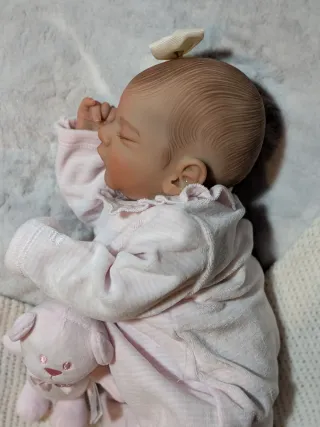 Bebé Reborn Sam Realista Económico Muñeca Niña