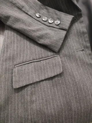 Americana H&M Raya Diplomática T38 Gris