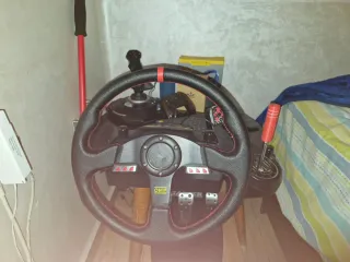 Volante Logitech G27 Modificado
