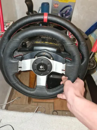Volante Logitech G27 Modificado