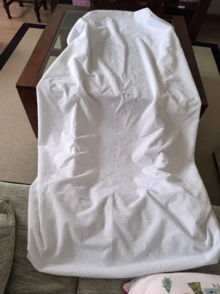 2 Sábanas Bajeras Protectoras Colchón 90 cm