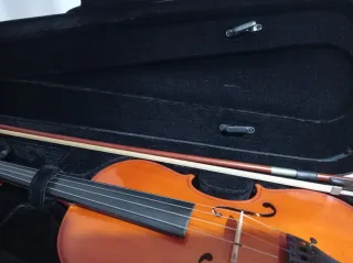 Violín 4/4 con funda y arco
