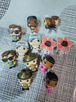 Funkos Stranger Things Kinder, hopper, Dustin...