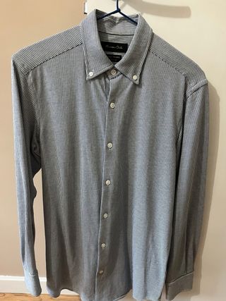 Camisa nueva Massimo Dutti Rayas Azul y Blanco