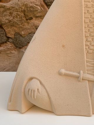 Statua Samurai Vintage