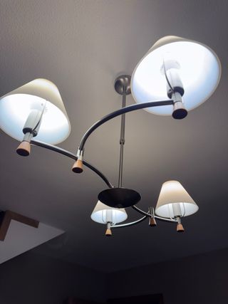 Lámpara de salón/comedor acero inox alta calidad