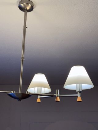 Lámpara de salón/comedor acero inox alta calidad