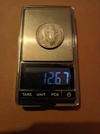 Moneda 50 Centavos Alfonso XII 1881 Manila