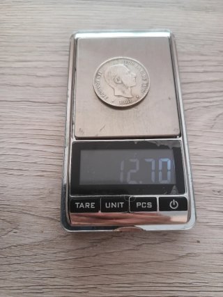 Moneda 50 Centavos Alfonso XII 1881 Manila