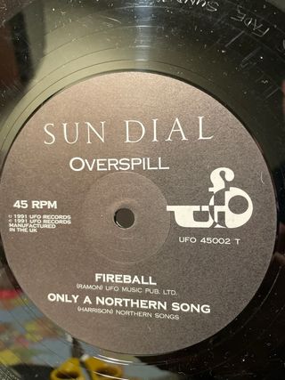 SUN DIAL “3 Maxi-Singles”NM/NM