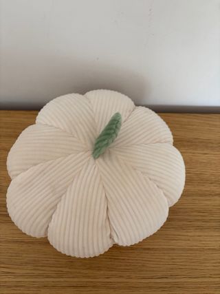 Cojín Decorativo Calabaza Blanco