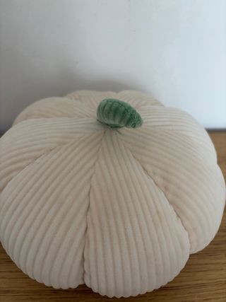 Cojín Decorativo Calabaza Blanco