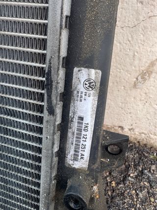 Radiador Agua VW Golf V 1.9 TDI BlueMotion