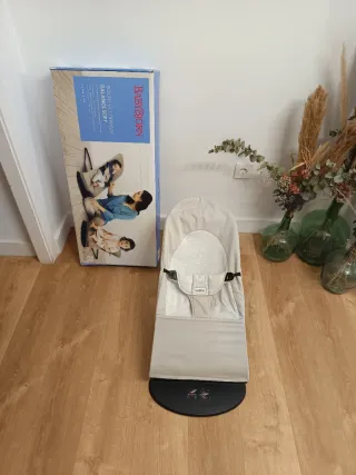 Hamaca BabyBjörn Balance Soft Gris