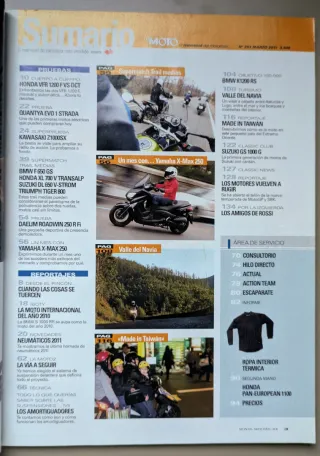 Honda VFR 1200 F (catálogo y revistas)