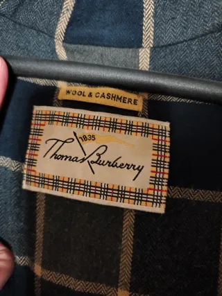 Trench Burberry Lana y Cachemira