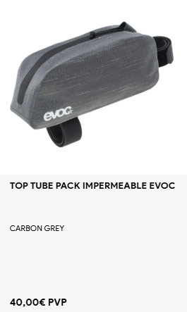 Bolsa Tubo Superior EVOC Impermeable