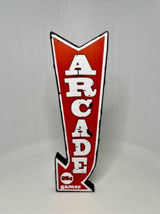 Logo 3D juego ARCADE | Decoración Colección