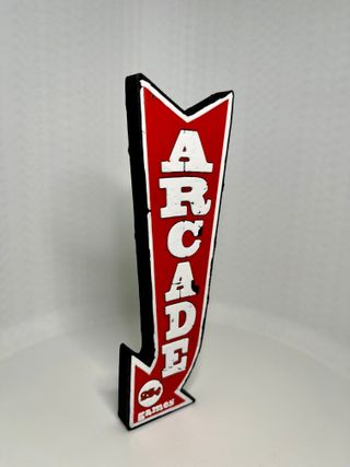 Logo 3D juego ARCADE | Decoración Colección