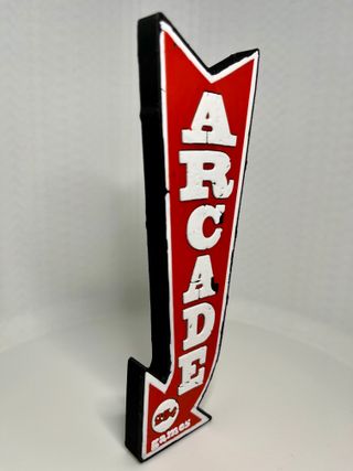 Logo 3D juego ARCADE | Decoración Colección