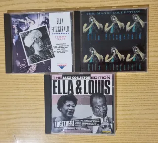 3 CD Jazz Ella Fitzgerald & Louis Armstrong