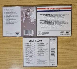 3 CD Jazz Ella Fitzgerald & Louis Armstrong