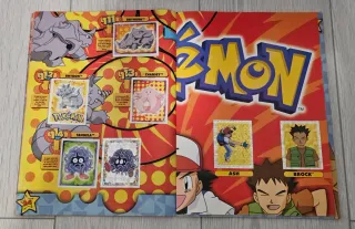 Álbum Cromos Pokémon de 1999