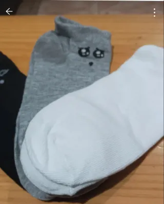 Lote 3 calcetines tobilleros oso