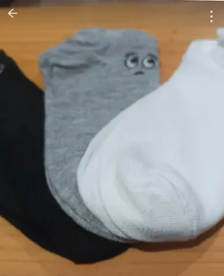 Lote 3 calcetines tobilleros oso