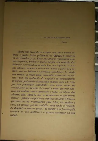 Contra um plágio do Prof. Theophilo Braga.