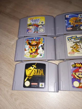 Juegos a 35 € cada uno Nintendo 64