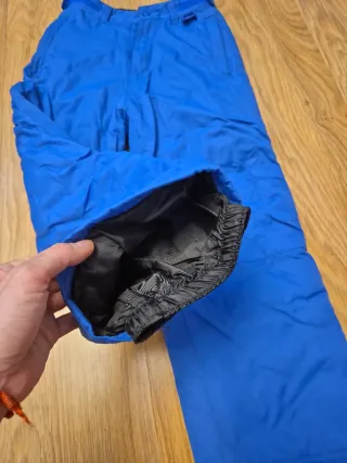 Pantalones de nieve azules