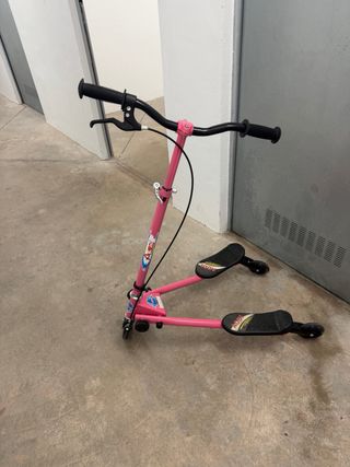 Patinete Derrape 3 Ruedas Rosa