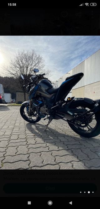 Zontes U125 125cc 15CV 4.500km