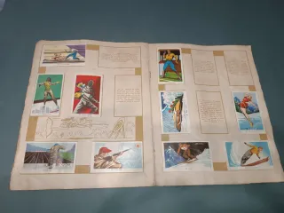 Álbum Cromos Olimpiada Juegos y Deportes 1958