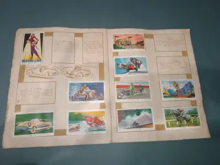 Álbum Cromos Olimpiada Juegos y Deportes 1958