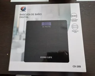 Báscula de Baño Digital Euro Life