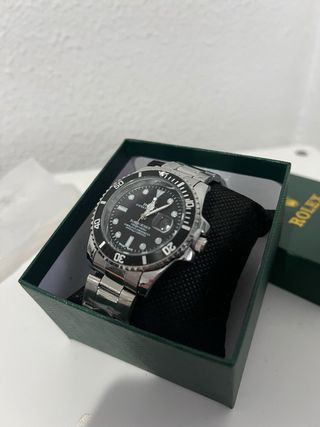 Orologio Rolex Submariner Nero/Argento