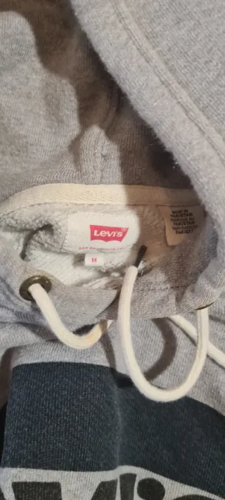 Sudadera Levi's Gris y Roja