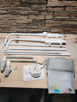 INTERBABY 150 x 70 cm Barrera de cama Abatible