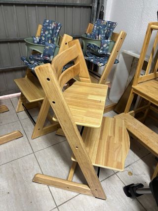 Trona de madera compatible Stokke