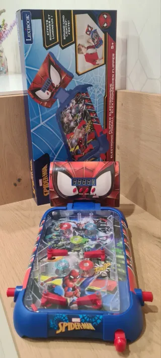 Pinball Electrónico Spiderman Lexibook