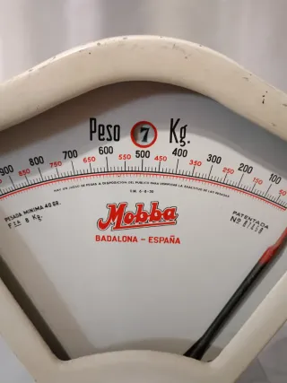 Báscula antigua coleccionista