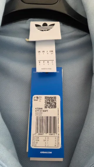 Chaqueta Adidas Estilo Chino Talla S